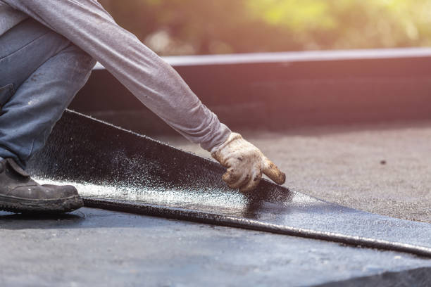 Professional Exterior Waterproofing technician working in Centreville, VA